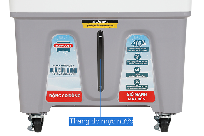 Quạt điều hoà Sunhouse SHD7745 - Bình chứa nước