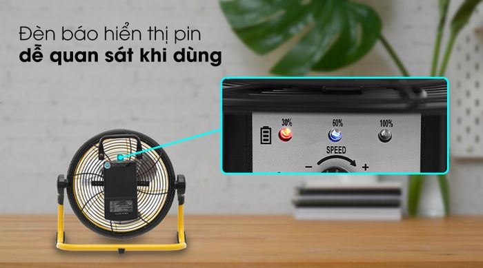Đèn báo sạc tiện dụng - Quạt sạc AC ARF01D113 10W