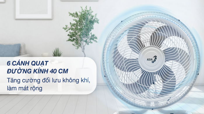 Cánh quạt - Quạt sàn Asia 6 cánh VY636790 80W