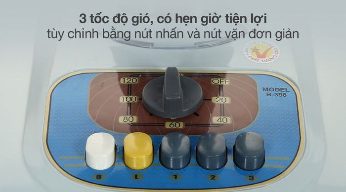 Dễ dùng - Quạt bàn Lifan B-398