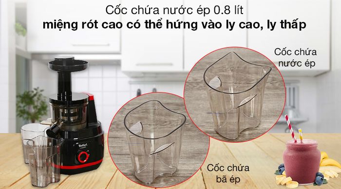 Cốc chứa nước vfa bã ép - Máy ép trái cây Tefal ZC150838
