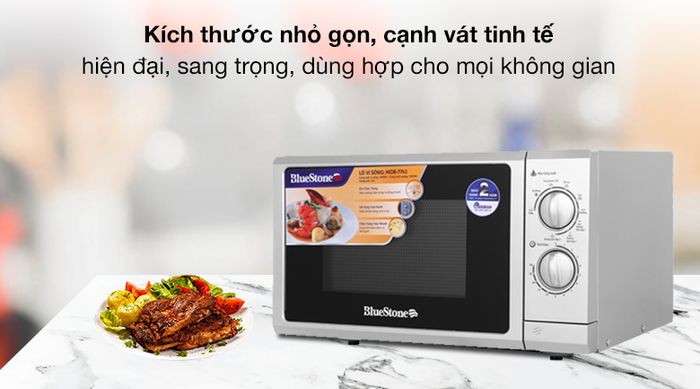 Thiết kế - Lò vi sóng Bluestone MOB-7741 25 lít
