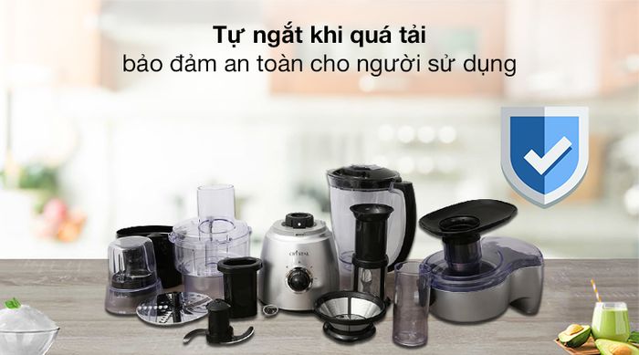 An toaàn Máy xay đa năng Crystal BL466ABD