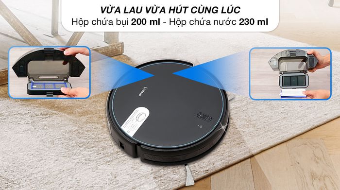 Robot hút bụi lau nhà Lydsto G4 - Vừa lau vừa hút