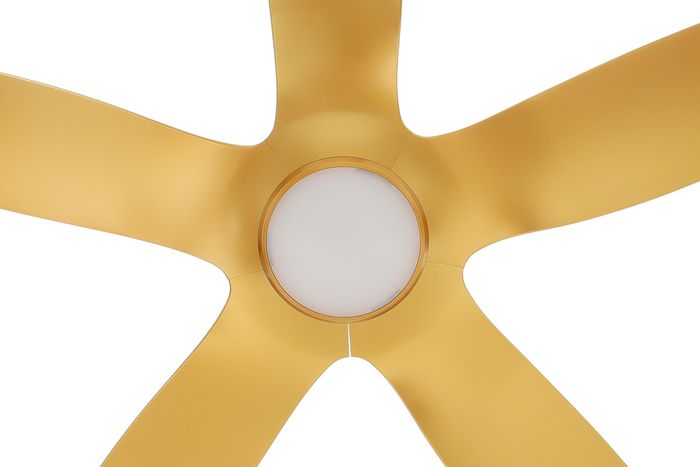 Quạt trần AC ACF04D605 vàng - Có đèn LED