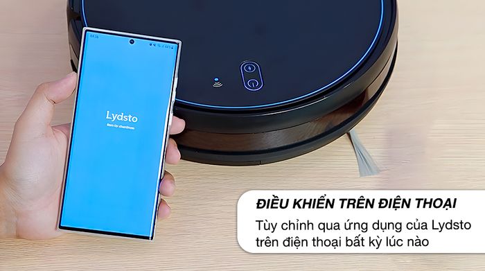 Robot hút bụi lau nhà Lydsto G4 - Điều khiển qua điện thoại