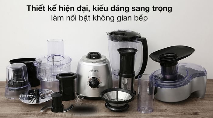 Thiết kế Máy xay đa năng Crystal BL466ABD