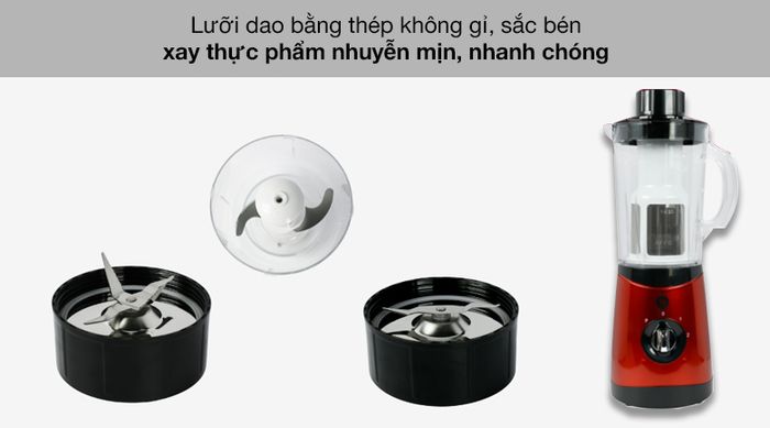 Máy xay đa năng Mishio Premium MK285 - Lưỡi dao