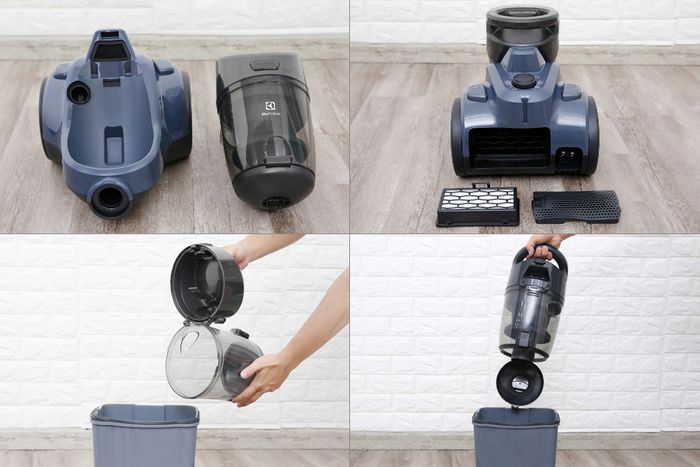 Dung tích hộp chức bụi - Máy hút bụi Electrolux EC41-2DB 2000W