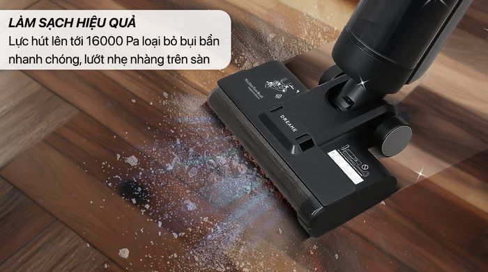 Làm sạch hiệu quả - Máy hút bụi lau nhà Dreame H12S AE
