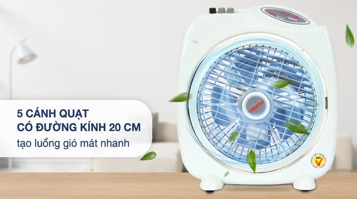 Quạt hộp Senko BD230 - Thiết kế