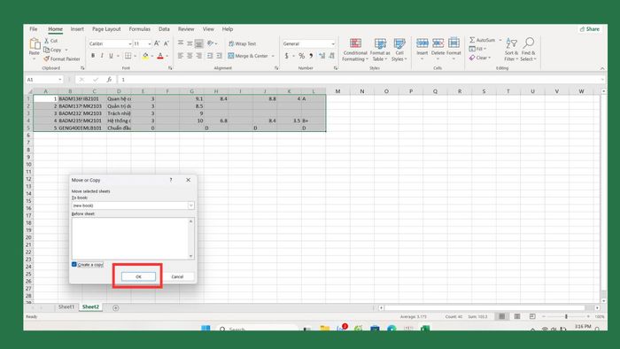Hướng dẫn sử dụng lệnh Move and để tạo file riêng bước 3 (Kèm hình minh họa)