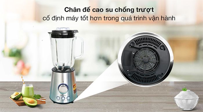 Máy xay sinh tố Crystal TB-6680A - Chân đế