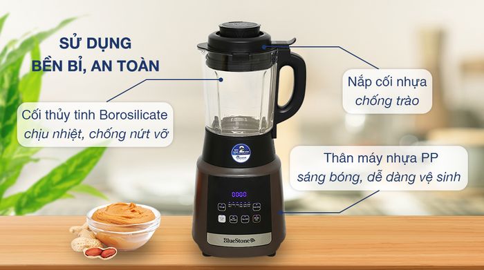 Máy làm sữa hạt đa năng BlueStone BLB-6031 - Chất liệu