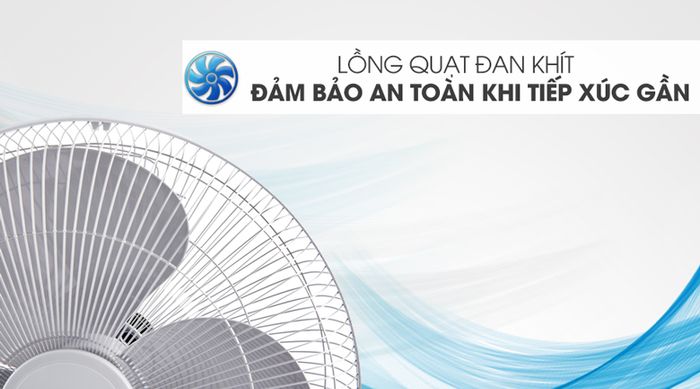 Lồng quạt - Quạt lửng Asia A16019-XV0 Xám