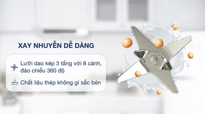 Máy làm sữa hạt đa năng BlueStone BLB-6031 - Lưỡi dao