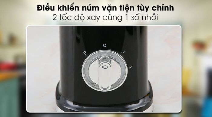 Máy xay sinh tố Kangaroo KG3B2 - Điều khiển núm vặn