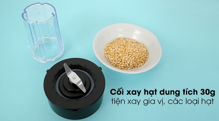 Máy xay sinh tố Crystal TB-6810A - Cối xay hạt cực gọn với dung tích 30g