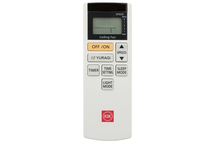 Quạt trần KDK U60FW(SIL) - Remote