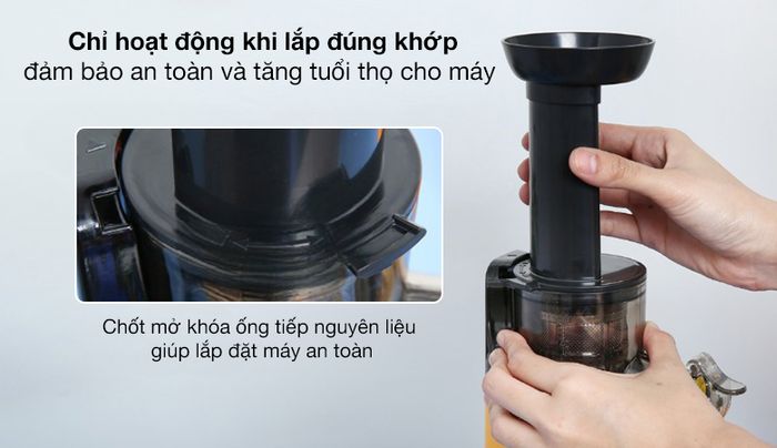 An toàn - Máy ép chậm AVA JR-319