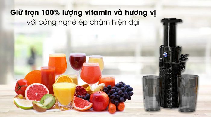 Máy ép chậm Magic Eco AC-130 - Công nghệ ép chậm