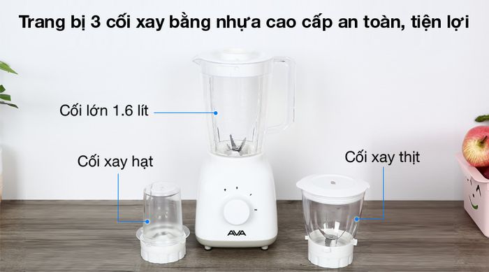 3 cối tiện lợi - Máy xay sinh tố AVA YX-906N