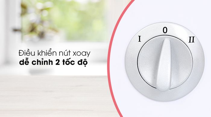 Máy ép trái cây Hommy GS-321 - Điều khiển nút xoay trực quan