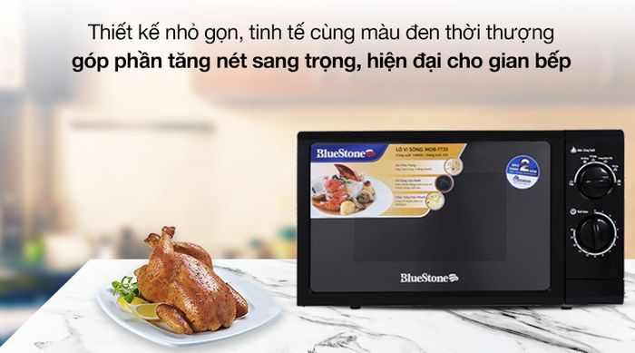 Thiết kế - Lò vi sóng Bluestone MOB-7733 25 lít