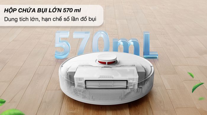 Robot hút bụi lau nhà Dreame F9 Pro - Hôp chứa bụi