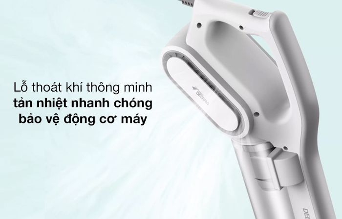 Thoát khí - Máy hút bụi cầm tay Deerma DX700