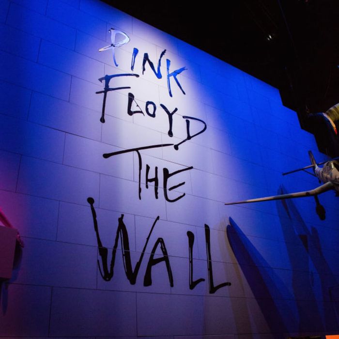An artwork inspired by the album cover of The Wall...