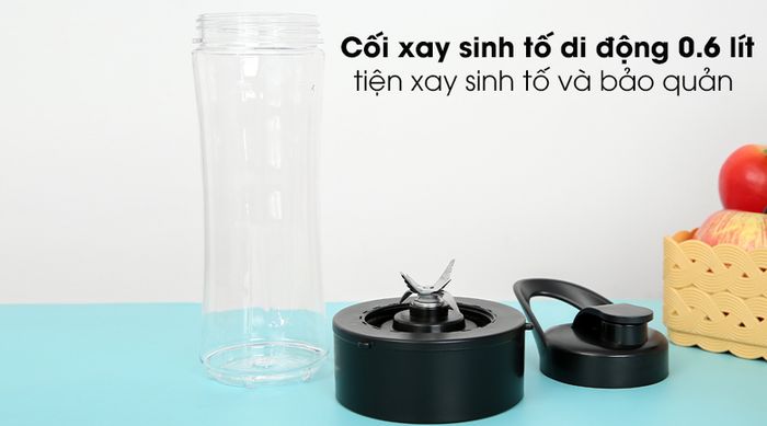 Máy xay sinh tố Crystal TB-6810A - Cối xay sinh tố di động dung tích 0.6 lít