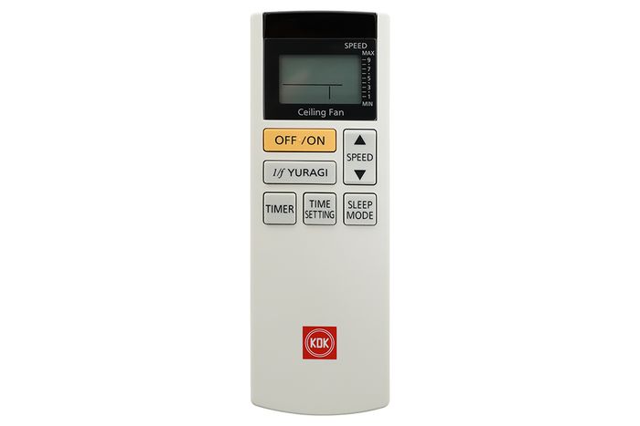 Quạt trần KDK W56WV(BK) đen - Remote