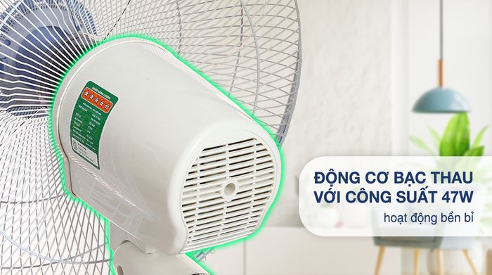 Quạt treo Senko TC1626 - Động cơ