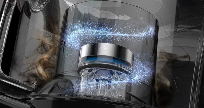 Máy ứng dụng công nghệ lốc xoáy bụi Cyclonic - Máy hút bụi Samsung VC18M21M0VN/SV-N
