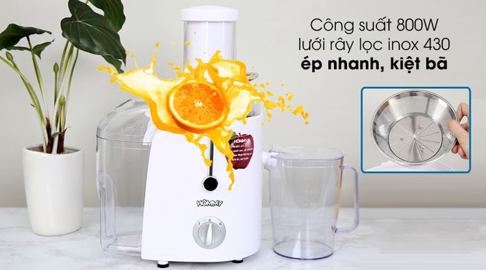 Máy ép trái cây Hommy GS-321 - Công suất 800W