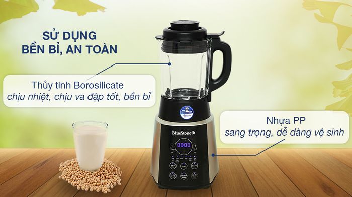 Máy làm sữa hạt đa năng BlueStone BLB-6033 - Chất liệu