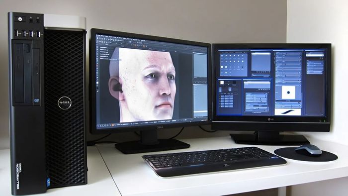 Máy trạm (Workstation) là thiết bị hiệu suất cao chuyên dụng cho lĩnh vực thiết kế