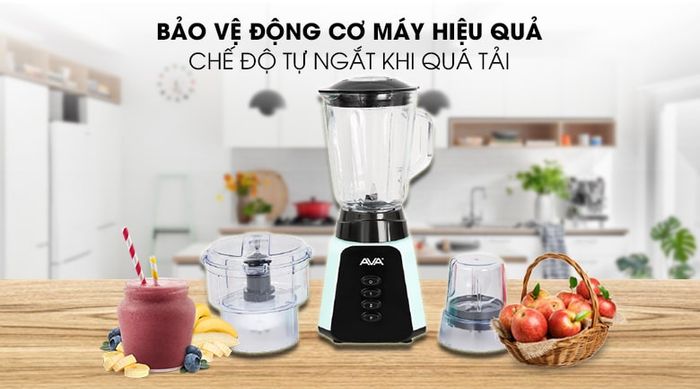 Tự ngắt Máy xay sinh tố AVA BL458