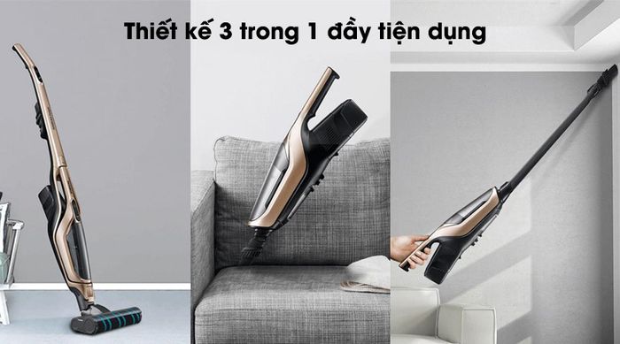 3 trong 1 - Máy hút bụi Samsung VS03R6523J1/SV