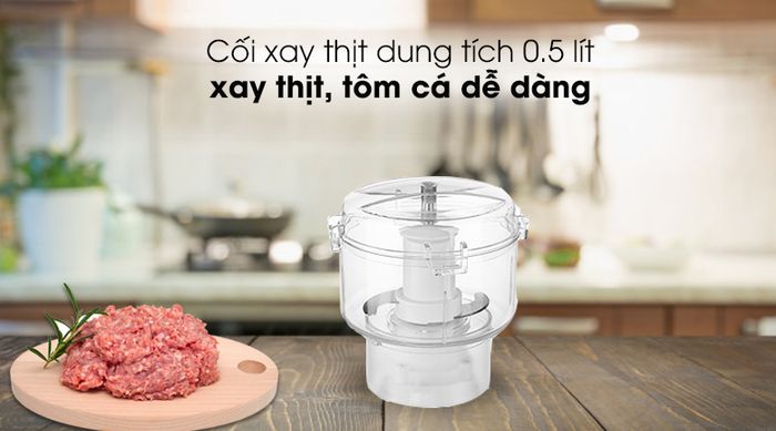 Máy xay sinh tố Kangaroo KG3B2 - Cối xay thịt dung tích 0.5 lít