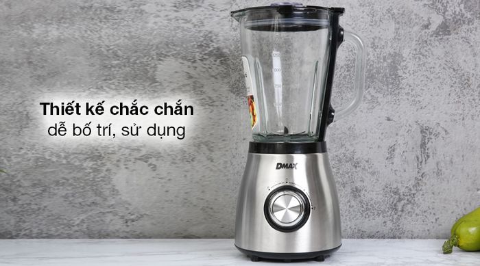 Máy xay sinh tố DMAX BL9702-GS - Thiết kế đẹp mắt, sang trọng