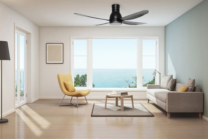 Quạt trần KDK W56WV(BK) đen - Mức gió