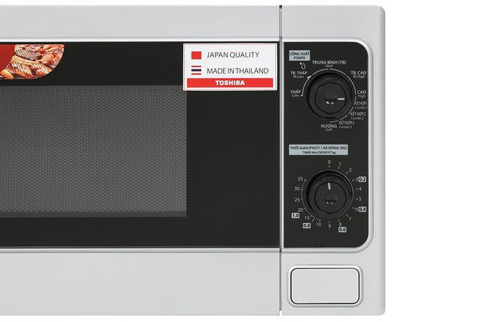 Bảng điều khiển - Lò vi sóng Toshiba ER-SGM20(S1)VN 20 lít