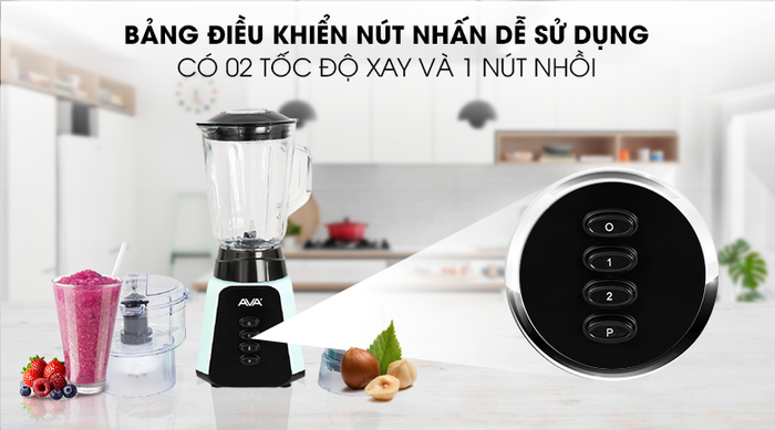 Điều khiển Máy xay sinh tố AVA BL458