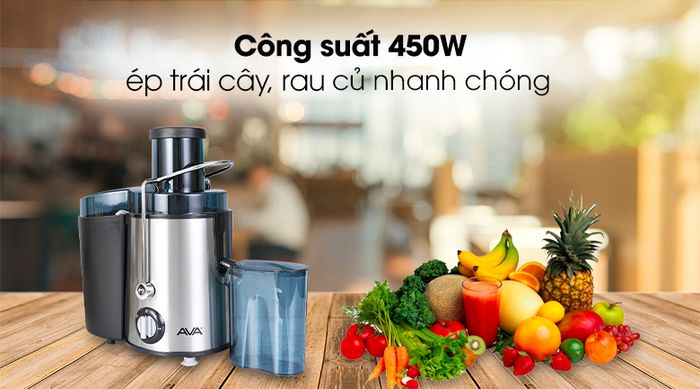 Máy ép trái cây AVA AJ02 - Công suất
