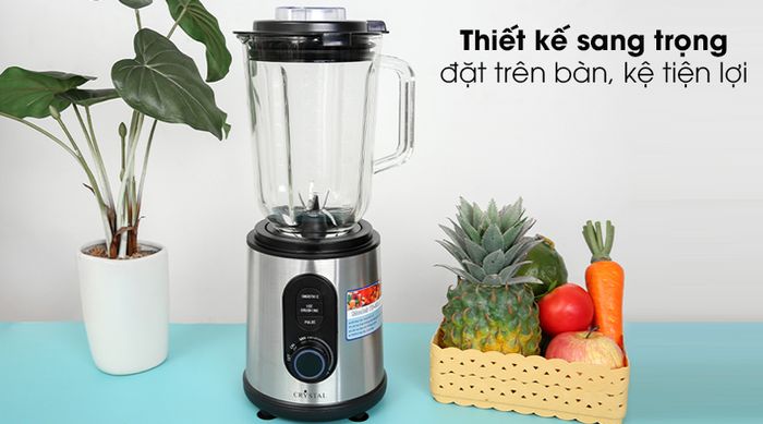 Máy xay sinh tố Crystal TB-6810A - Thiết kế sang trọng
