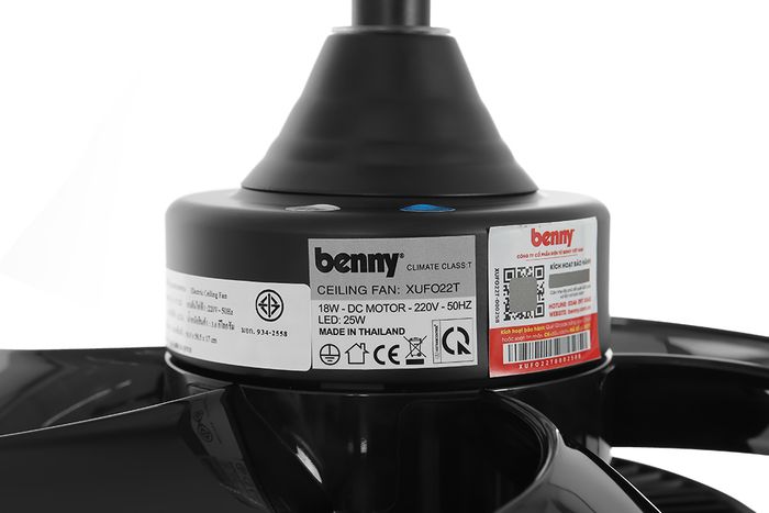 Quạt trần Benny XUFO22T - Motor