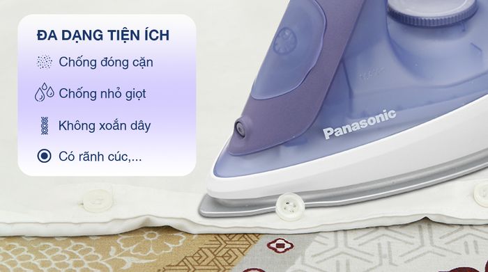 Bàn ủi hơi nước Panasonic NI-S530ARA 2300W - Tiện ích