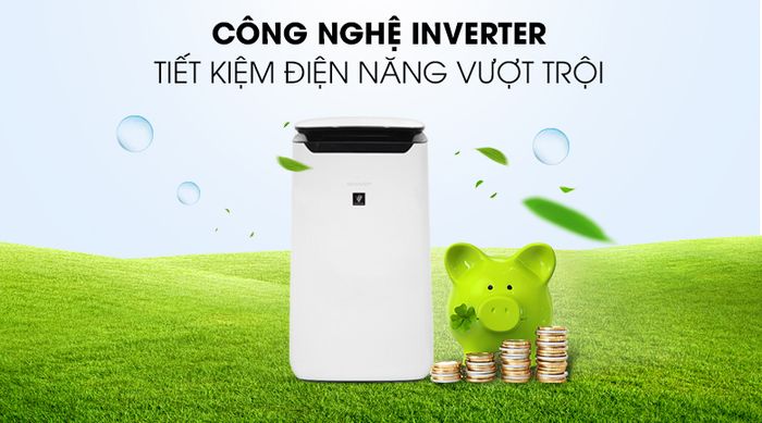 Máy lọc không khí Sharp FP-J60E-W 38W - Inverter